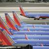 Photo: Southwest Airlines planes sit at McCarran Internat Photo: Southwest Airlines planes sit at McCarran Internat
