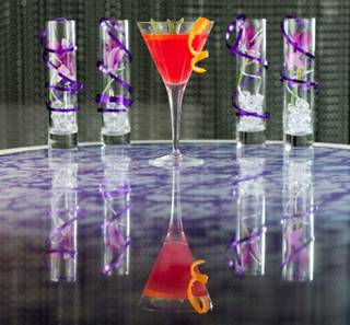 A selection of food and drink from Rumor Las Vegas.