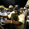 Photo: Spring Valley High coach Marcus Teal tries to find Photo: Spring Valley High coach Marcus Teal tries to find