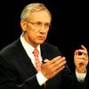 Photo: Sen. Harry Reid answers a question during a debate Photo: Sen. Harry Reid answers a question during a debate