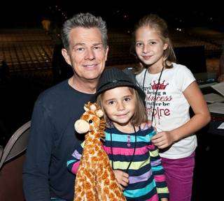 Jackie Evancho rehearses for David Foster & Friends at Mandalay Bay Events Center on Oct. 15, 2010.
