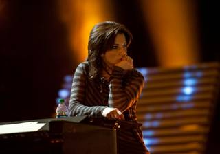 Rehearsals for David Foster & Friends at Mandalay Bay Events Center on Oct. 15, 2010.
