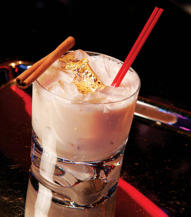 "We wanted to create something that would be unique to Rok that you're not going to be able to get anywhere else," said Magnone of Rok Vegas' seasonal cocktail. Well, consider it mission accomplished. No relation to Spice Girl Geri Halliwell, the Ginger Spice is general manager Rob Boyer's ode to autumn, made with Bailey's Irish cream, Goldschlager and homemade ginger-infused Absolut vodka. It's topped off with gold leaf, caramel-flavored whipped cream and a cinnamon stick.