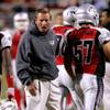 Photo: Las Vegas Locomotives head coach Jim Fassel talks Photo: Las Vegas Locomotives head coach Jim Fassel talks