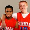 Photo: Bishop Gorman basketball players Johnny Brown and Photo: Bishop Gorman basketball players Johnny Brown and