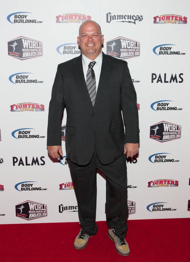 Rick Harrison at the 3rd Annual Fighters Only World MMA Awards at The Pearl in the Palms on Dec. 1, 2010.