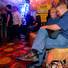 Francis and Inez Schuyler from near Milwaukee talk during an after-party at The Mirage sports book following the first go round of the National Finals Rodeo on Thursday, Dec. 2, 2010.