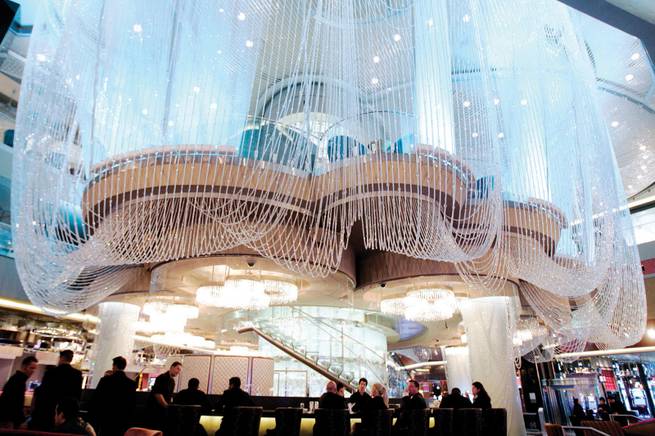 The Chandelier Bar at The Cosmopolitan of Las Vegas on Friday, Dec. 10, 2010.