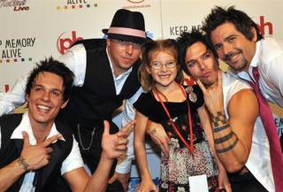 America's Got Talent Live! charity benefit for Keep Memory Alive at Planet Hollywood.