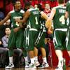Photo: Colorado State forward Greg Smith (L) celebrates a Photo: Colorado State forward Greg Smith (L) celebrates a