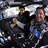 NASCAR driver Tony Stewart, David Copperfield and the street-legal Mobil 1 Chevy stock car on March 2, 2011. NASCAR driver Tony Stewart, David Copperfield and the street-legal Mobil 1 Chevy stock car on March 2, 2011.
