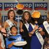 The 2010 Miss America Pageant's International House of Pancakes breakfast benefit for Children's Miracle Network at Planet Hollywood on Jan. 22, 2010. Miss Nevada Christina Keegan is second from left.