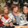 The 2010 Miss America Pageant contestants make an appearance at Fashion Show on Jan. 23, 2010. Miss Nevada Christina Keegan is at center.