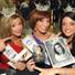 The 2010 Miss America Pageant contestants make an appearance at Fashion Show on Jan. 23, 2010. Miss Nevada Christina Keegan is at center.