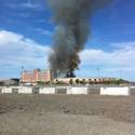 Brush fire