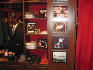 David Copperfield's magic collection at a secret location in Las Vegas.