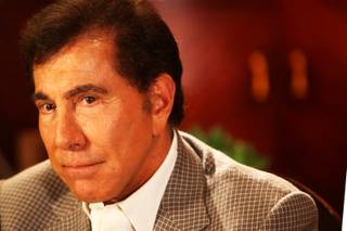 Steve Wynn meets with the media in a villa at Wynn Las Vegas on Wednesday, April 27, 2011. Wynn will be marrying Andrea Hissom on the property this weekend.