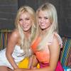 Crystal Harris and Anna Sophia Berglund at Ditch Fridays at Palms Pool & Bungalows at the Palms on May 6, 2011. 