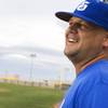 Bishop Gorman High School baseball coach Nick Day smiles during an interview at the school Tuesday, May 17, 2011. Day is coming under fire after the Gaels were eliminated from contention for a state title by Centennial — a team they beat 13-0 two weeks ago — in the Sunset Regional championship game. They lost twice to Centennial in the tournament. Bishop Gorman High School baseball coach Nick Day smiles during an interview at the school Tuesday, May 17, 2011. Day is coming under fire after the Gaels were eliminated from contention for a state title by Centennial — a team they beat 13-0 two weeks ago — in the Sunset Regional championship game. They lost twice to Centennial in the tournament.