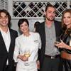 The grand opening VIP and media party of Bacio by Carla Pellegrino at Tropicana on May 17, 2011. Chef Pellegrino is pictured here with her daughter, Marcelle Braga, and two guests. The grand opening VIP and media party of Bacio by Carla Pellegrino at Tropicana on May 17, 2011. Chef Pellegrino is pictured here with her daughter, Marcelle Braga, and two guests.