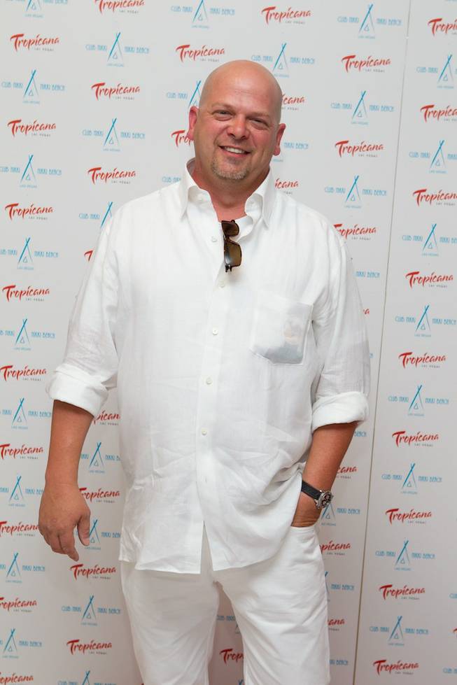Rick Harrison at the Nikki Beach and Club Nikki White Party Grand Opening at the Tropicana on May 26, 2011.