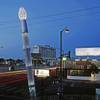 Photo: A view of one of the two Dennis Oppenheim paintbru Photo: A view of one of the two Dennis Oppenheim paintbru