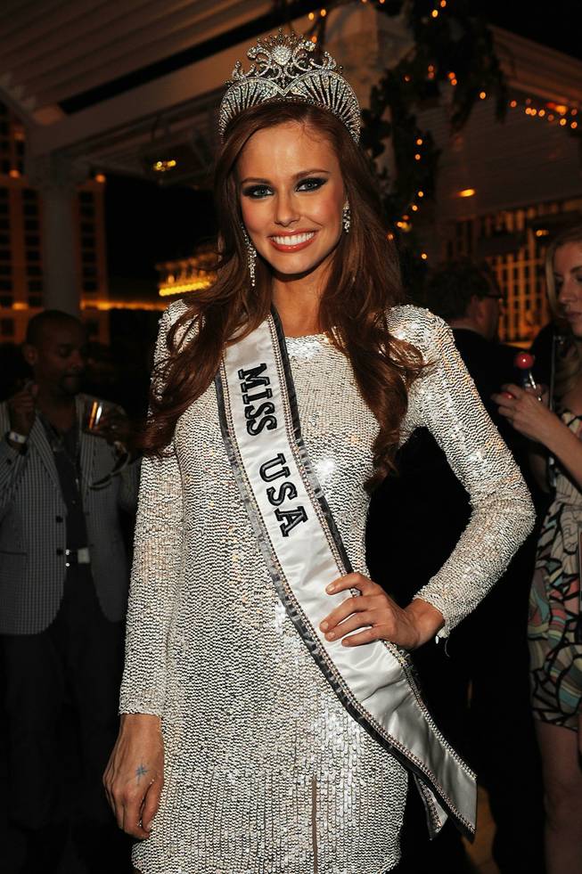 Newly Miss USA 2011 Alyssa's after party