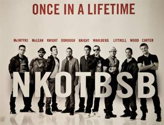New Kids on the Block and Backstreet Boys -- NKOTBSB -- at Mandalay Bay Events Center on July 3, 2011.