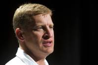 UNLV football coach Bobby Hauck during the Mountain West Conference media day at Red Rock Resort on July 25, 2011.