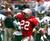 UNLV linebacker, Randy Black,  holds up the football after recovering a fumble, Saturday, November 27, 1999.