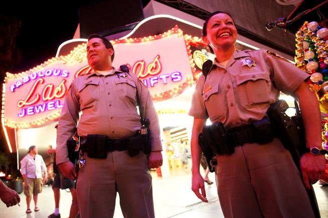 Fremont St. Police Walk Fremont St. Police Walk