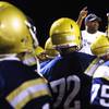 Photo: Spring Valley head coach Marcus Teal talks to his 