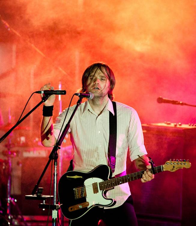 Death Cab for Cutie at Boulevard Pool at the Cosmopolitan on Aug. 20, 2011.