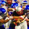 Photo: The Bishop Gorman defense swarms Chaparral High of