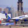 Photo: A Spirit Airlines jet takes off from McCarran Inte Photo: A Spirit Airlines jet takes off from McCarran Inte