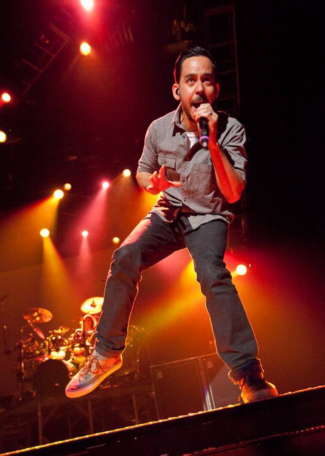 Linkin Park's A Thousand Suns world tour stop at The Joint in the Hard Rock Hotel on Aug. 30, 2011.