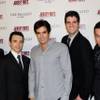David Copperfield is flanked by Jersey Boys stars Jeff Leibow, Rick Faugno, Peter Saide and Colby Foytik. David Copperfield is flanked by Jersey Boys stars Jeff Leibow, Rick Faugno, Peter Saide and Colby Foytik.