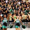 Photo: The Palo Verde cheerleaders and fans cheer on thei Photo: The Palo Verde cheerleaders and fans cheer on thei