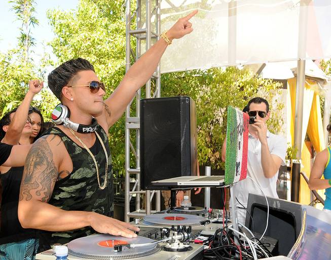 DJ Pauly D at Ditch Fridays at Palms Pool & Bungalows on Sept. 2, 2011.