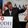 Photo: Republican Mark Amodei speaks at a victory party i Photo: Republican Mark Amodei speaks at a victory party i