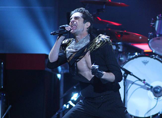 Perry Farrell of Jane's Addiction performs during the first night of the iHeartRadio Music Festival at MGM Grand Garden Arena on Friday, Sept. 23, 2011. The festival marks the official launch of iHeartRadio, Clear Channel's free digital radio product combining more than 800 broadcast radio and digital-only stations from 150 cities.