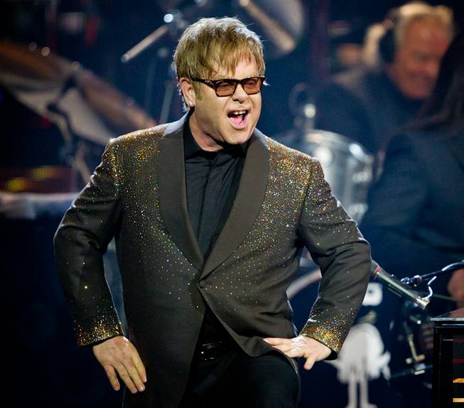 Elton John's <em>The Million Dollar Piano</em> at Caesars Palace on Sept. 28, 2011.