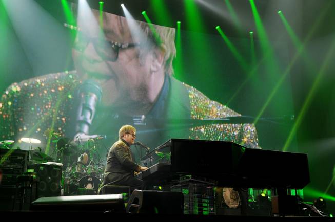 Elton John's <em>The Million Dollar Piano</em> at Caesars Palace on Sept. 28, 2011.