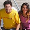 Survivor champions Ethan Zohn and Jenna Morasca were eliminated in Episode 2 of The Amazing Race on CBS on Oct. 2, 2011. Survivor champions Ethan Zohn and Jenna Morasca were eliminated in Episode 2 of The Amazing Race on CBS on Oct. 2, 2011.