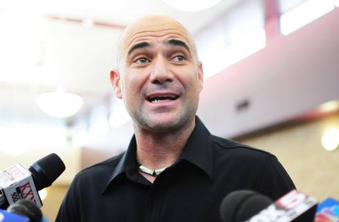 Bush and Sandoval visit Agassi Prep