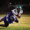 Photo: Virgin Valley's Dee Bowler is taken down by Taylor Photo: Virgin Valley's Dee Bowler is taken down by Taylor