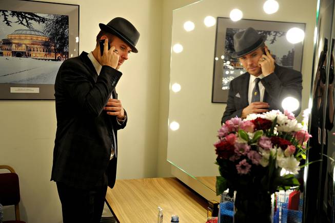 Matt Goss backstage at Royal Albert Hall in London on Oct. 21, 2011.