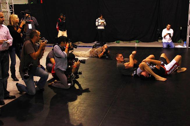 UFC 137 Open Workout UFC 137 Open Workout