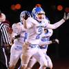Photo: Centennial safety Isiac Catmull celebrates his int Photo: Centennial safety Isiac Catmull celebrates his int