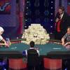 Pius Heinz, left, of Germany and Martin Staszko of the Czech Republic compete for the championship bracelet and $8.7 million in first-place prize money during the World Series of Poker Main Event at the Rio on Tuesday, Nov. 8, 2011.